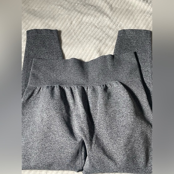 Gray Women's Leggings - Picture 2 of 5